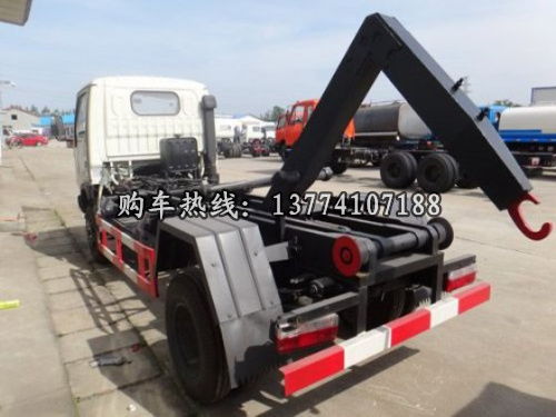 【5方勾臂式垃圾車(chē),價(jià)格,圖片,配件廠(chǎng)家】
